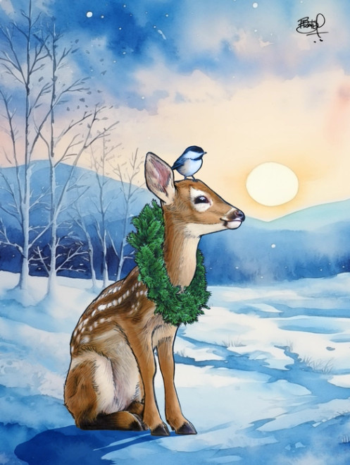 Greeting Card Solstice