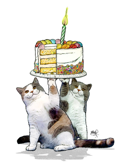 Greeting Card Served With A Smile