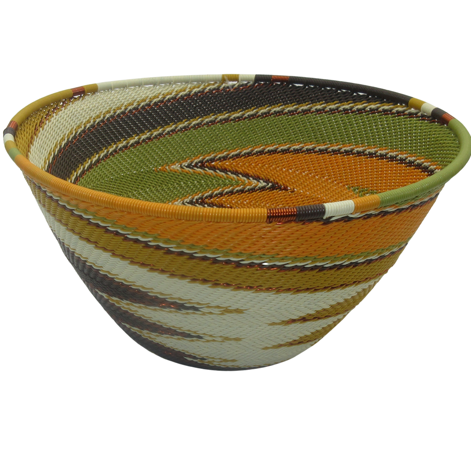 Zulu Telephone Wire Baskets South Africa