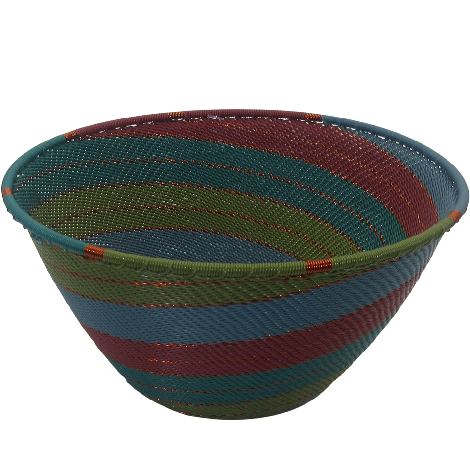 Zulu Telephone Wire Baskets South Africa