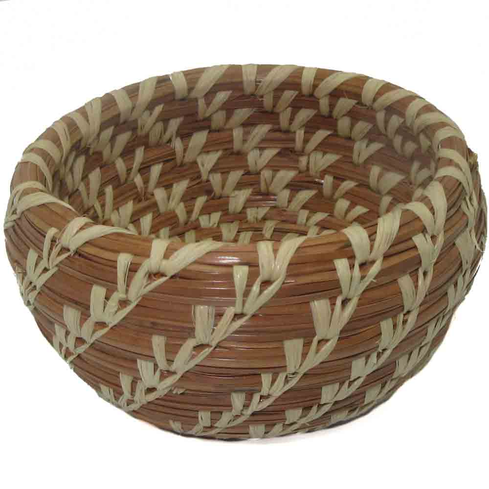 Small Pine Needle Basket – Red Earth