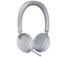 1208615 , Yealink BH72 Headset Wired & Wireless Head-band Calls/Music USB Type-A Bluetooth Charging stand Light grey