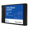 WDS400T3B0A | Western Digital Blue SA510 4 TB 2.5" Serial ATA SSD