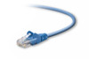 A3L791-06-BLU-S , Belkin Cat5e, 6ft, 1 x RJ-45, 1 x RJ-45, Blue networking cable 70.9" (1.8 m) - A3L791-06-BLU-S