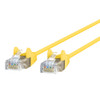 CE001B15-YLW-S , Belkin CE001B15-YLW-S networking cable Yellow 180" (4.57 m) Cat6 U/UTP (UTP)