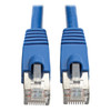 N262-012-BL , Tripp Lite N262-012-BL networking cable Blue 144.1" (3.66 m) Cat6a S/UTP (STP)