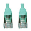N262-S03-AQ , Tripp Lite N262-S03-AQ networking cable Aqua color 35.8" (0.91 m) Cat6a S/UTP (STP)