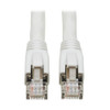 N272-F01-WH , Tripp Lite N272-F01-WH networking cable White 11.8" (0.3 m) Cat8 S/FTP (S-STP)