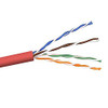 A7L504-1000-RED , Belkin Cat5e Bulk Cable - 1000ft - Red networking cable 12007.9" (305 m) - A7L504-1000-RED