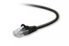 A3L791-30-BLK-S , Belkin Cat5e, 30ft, 1 x RJ-45, 1 x RJ-45, Black networking cable 359.8" (9.14 m) - A3L791-30-BLK-S