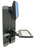 60-609-195 , Ergotron StyleView Vertical Lift, Patient Room 24" Black - 60-609-195