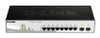 DGS-1210-10P , D-Link DGS-1210-10P network switch Managed L2 Gigabit Ethernet (10/100/1000) Power over Ethernet (PoE) 1U Black