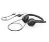 981-000014 , Logitech 981-000014 headphones/headset Wired Head-band Office/Call center USB Type-A Black