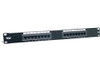 TC-P16C6 , Trendnet 16-port Cat6 Unshielded Patch Panel - TC-P16C6