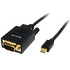 MDP2VGAMM6 , StarTech.com MDP2VGAMM6 video cable adapter 70.9" (1.8 m) Mini DisplayPort VGA (D-Sub) Black