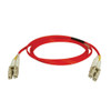 N320-03M-RD , Tripp Lite N320-03M-RD InfiniBand/fibre optic cable 118.1" (3 m) 2x LC OFNR Gray, Red