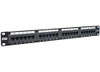 TC-P24C6 , Trendnet 24-port Cat6 Unshielded Patch Panel - TC-P24C6