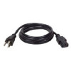 97-749 , Ergotron Power Cable Black 118.1" (3 m) NEMA 5-15P - 97-749