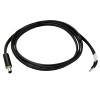 76000732 , Digi 76000732 power cable Black 4" (0.102 m)