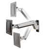 45-296-026 , Ergotron Interactive Arm, HD 55" Wall Aluminum - 45-296-026
