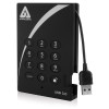 A25-3PL256-1000 , Apricorn A25-3PL256-1000 external hard drive 1 TB 5400 RPM USB Type-A 3.2 Gen 1 (3.1 Gen 1) Black