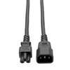 P014-06N , Tripp Lite P014-06N power cable Black 5.91" (0.15 m) C14 coupler C5 coupler