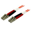 50FIBPLCLC3 , StarTech.com 50FIBPLCLC3 InfiniBand/fibre optic cable 118.1" (3 m) LC Orange