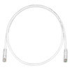 UTPSP7Y , Panduit Cat6 UTP 7ft networking cable White 83.9" (2.13 m) U/UTP (UTP) - UTPSP7Y