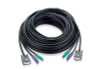 2L1020P , ATEN 67ft PS/2 KVM cable Black 787.4" (20 m) - 2L1020P