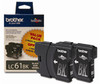 LC612PKS , Brother LC612PKS ink cartridge 2 pc(s) Original Black