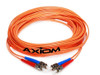 LCLCMD6O-8M-AX , Axiom LCLCMD6O-8M-AX InfiniBand/fibre optic cable 315" (8 m) 2x LC OFNR Orange