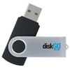 PE230807 , Edge DiskGO C2 USB flash drive 16 GB USB Type-A 2.0 Aluminum, Black - PE230807