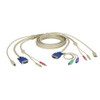 EHN7002021-0006 , Black Box EHN7002021-0006 KVM cable White 70.9" (1.8 m)