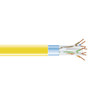 EVNSL0604A-1000 , Black Box EVNSL0604A-1000 networking cable Yellow 12000" (304.8 m) Cat6 F/UTP (FTP)