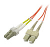 SCLC-10M-ENC , eNet Components SC/LC, 62.5/125, 10m InfiniBand/fibre optic cable 393.7" (10 m) OFC - SCLC-10M-ENC