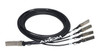 X2125A-3M-N-AX , Axiom X2125A-3M-N-AX InfiniBand/fibre optic cable 118.1" (3 m) QSFP+ Black