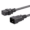 PXTC19201410 , StarTech.com PXTC19201410 power cable Black 118.1" (3 m) C19 coupler C20 coupler