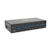 U360-007-IND , Tripp Lite U360-007-IND interface hub USB 3.2 Gen 1 (3.1 Gen 1) Type-B 5000 Mbit/s Black