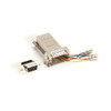 FA4509F-GY , Black Box FA4509F-GY cable gender changer RJ-45 DB9 Gray