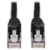 N261-025-BK , Tripp Lite N261-025-BK networking cable Black 300" (7.62 m) Cat6a U/UTP (UTP)