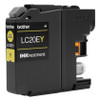 LC20EY , Brother LC20EY ink cartridge 1 pc(s) Original Extra (Super) High Yield Yellow
