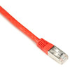 EVNSL0272RD-0006 , Black Box 6ft CAT6 SSTP networking cable Red 70.9" (1.8 m) S/FTP (S-STP) - EVNSL0272RD-0006