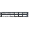 CP48BLY , Panduit 48-port metal modular patch panel 2U - CP48BLY