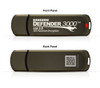 KDF3000-64G , iStorage Kanguru Defender 3000 USB flash drive 64 GB USB Type-A 3.2 Gen 1 (3.1 Gen 1) Brown - KDF3000-64G