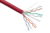 C6BCS-R1000-AX , Axiom C6BCS-R1000-AX networking cable Red 12000" (304.8 m) Cat6 U/UTP (UTP)