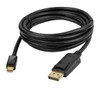 CB-DP1J12-S1 , Siig Mini DP/DP, 2 m 78.7" (2 m) DisplayPort Mini DisplayPort Black - CB-DP1J12-S1