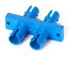 STST-DCP-AX , Axiom ST/ST fiber optic adapter Blue - STST-DCP-AX