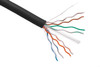 C6BCS-K1000P-AX , Axiom Cat6, 1000ft networking cable Black 12000" (304.8 m) U/UTP (UTP) - C6BCS-K1000P-AX