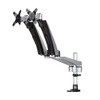 ARMDUAL30 , StarTech.com ARMDUAL30 monitor mount / stand 30" Desk Black, Silver