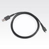 25-124330-01R , Motorola Micro USB sync cable USB cable USB A Micro-USB B Black - 25-124330-01R